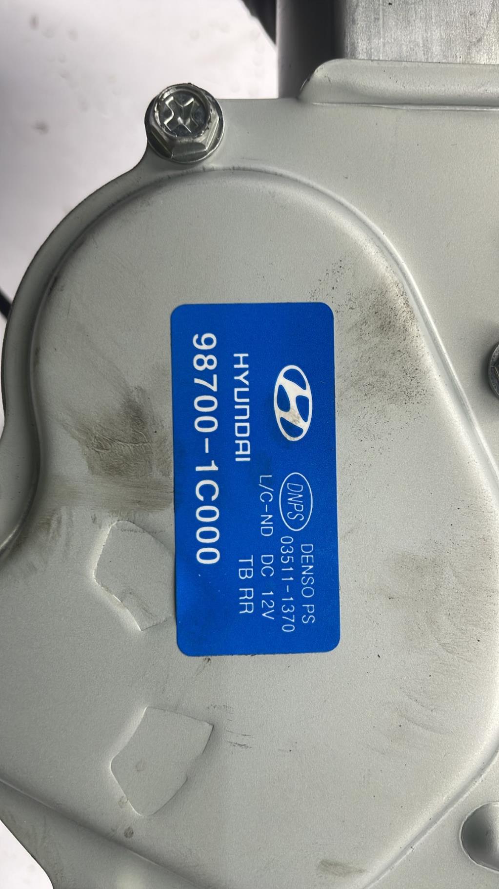 Motore tergicristallo posteriore HYUNDAI GETZ PHASE 2 Gasolina - 1