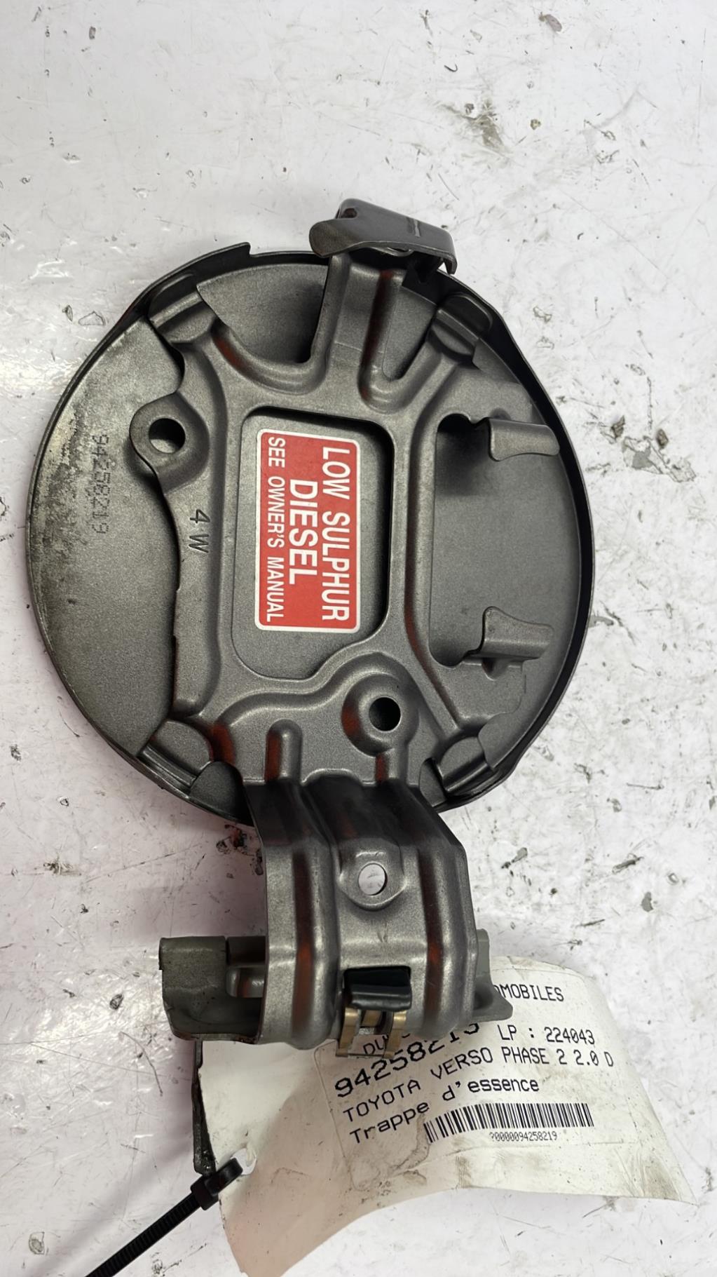Trappe d'essence TOYOTA VERSO PHASE 2 Diesel - 1