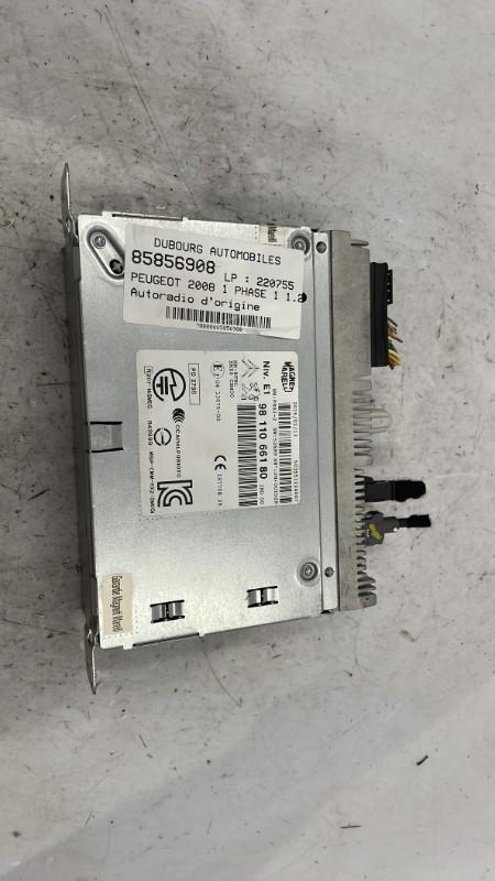 Autoradio originale PEUGEOT 2008 1 PHASE 1 Gasolina - 1