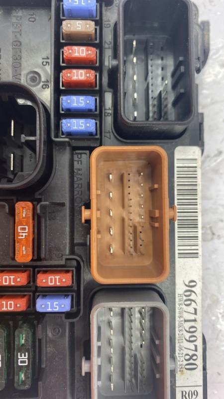 Scatola motore ausiliaria (BSM) CITROEN C3 2 PHASE 1 Gasolina - 1