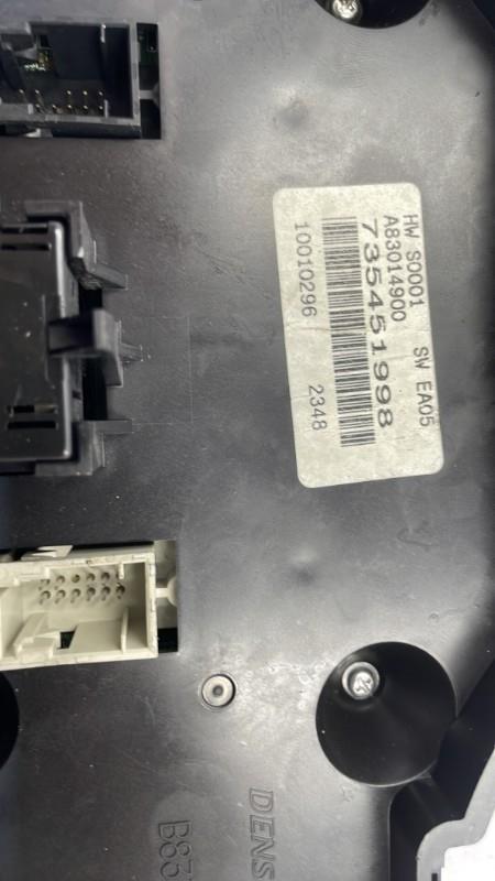Commande chauffage FIAT 500 2 PHASE 1 Diesel - 1