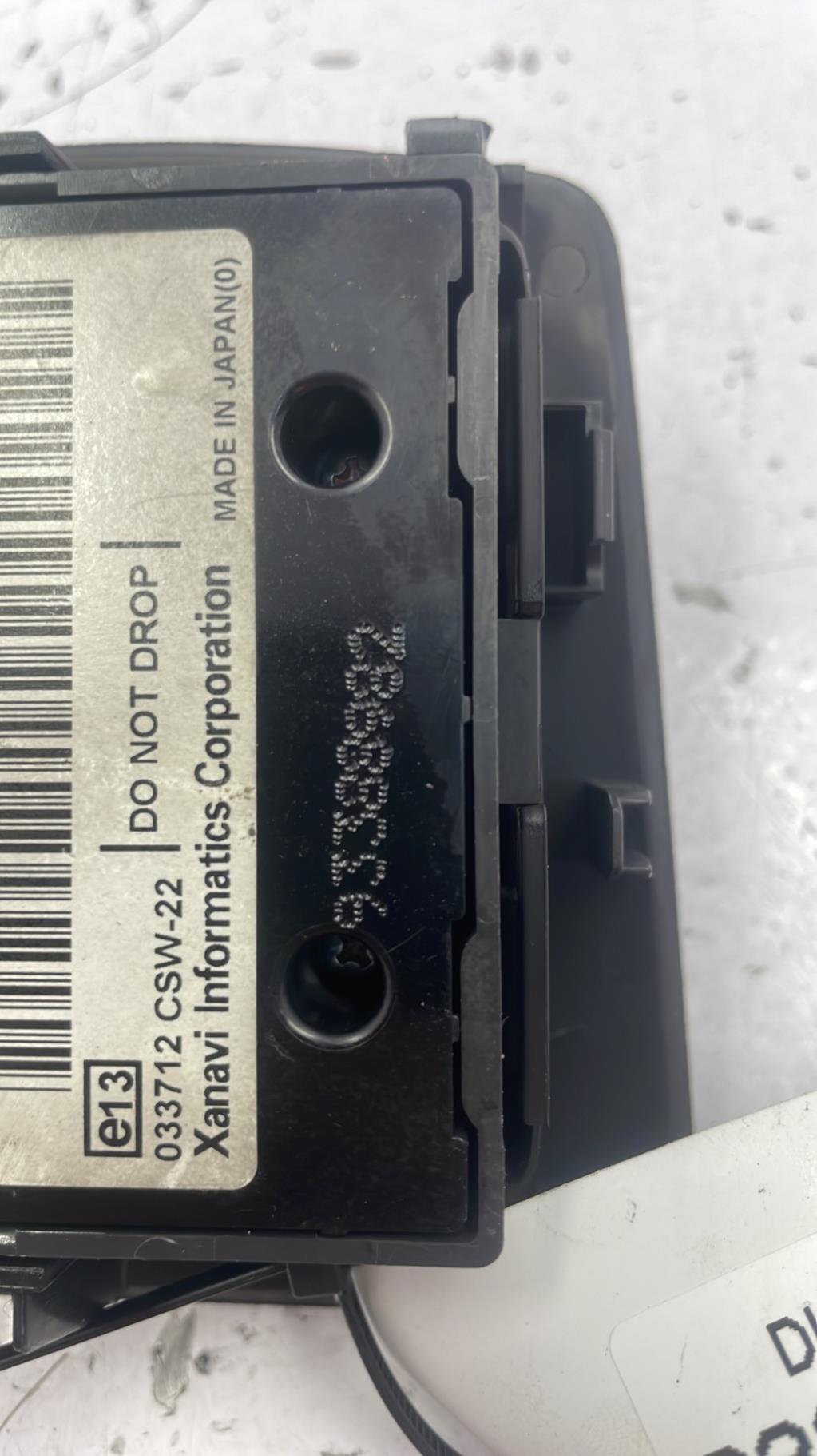 Commande GPS RENAULT SCENIC 3 PHASE 1  - 1
