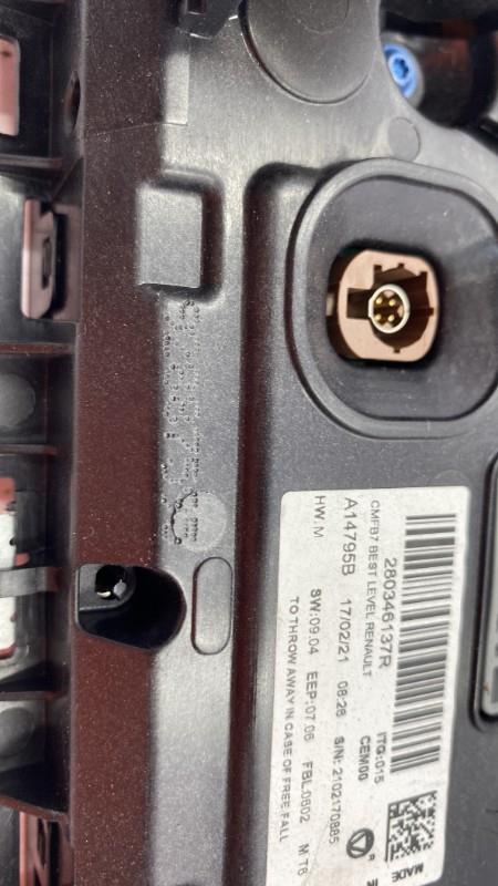 Ecran GPS RENAULT CLIO 5 PHASE 1 Essence - 1