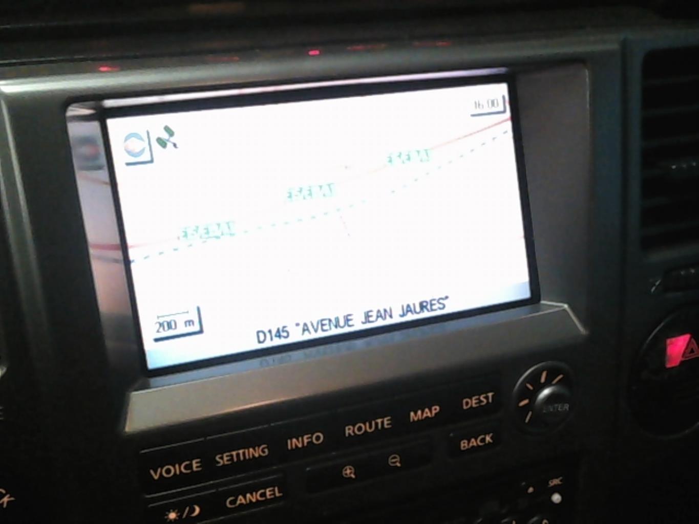 Ecran GPS NISSAN X-TRAIL 1 PHASE 2 Diesel - 1