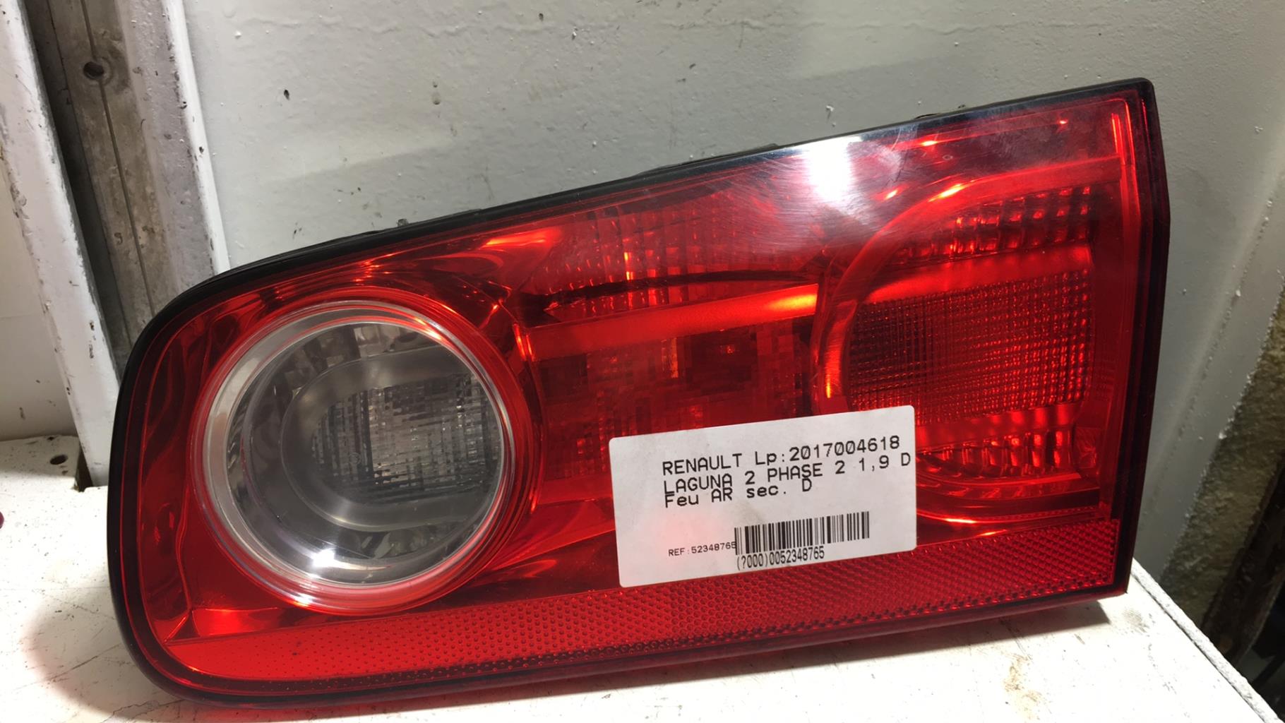 Feu arriere secondaire droit (feux) RENAULT LAGUNA 2 PHASE 2 Diesel - 1