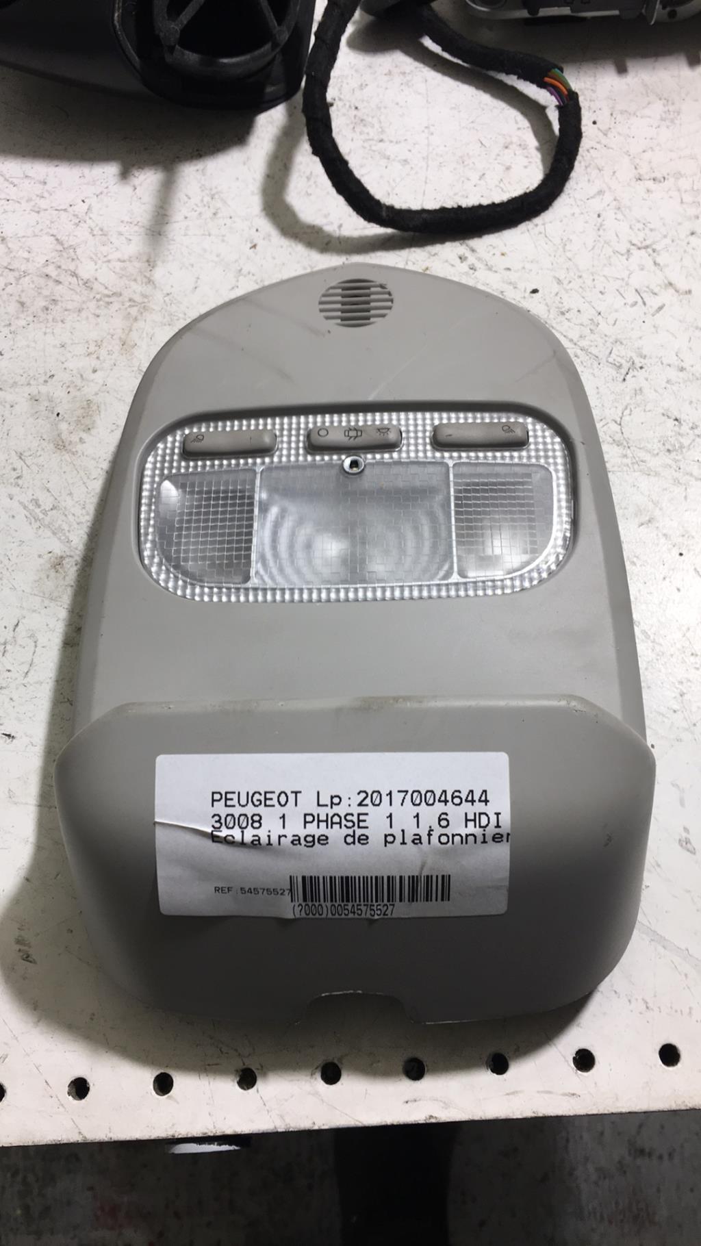 Eclairage de plafonnier PEUGEOT 3008 1 PHASE 1 Diesel - 1