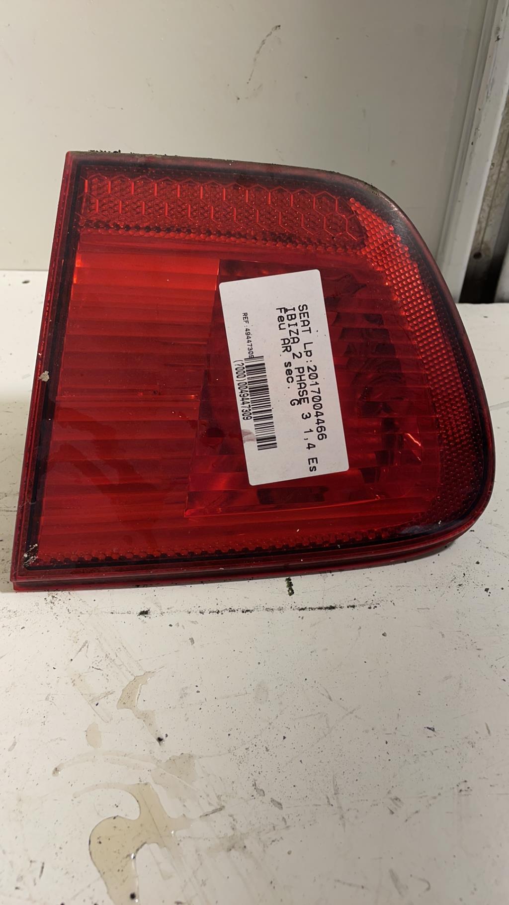 Feu arriere secondaire gauche (feux) SEAT IBIZA 2 PHASE 3 Essence - 1