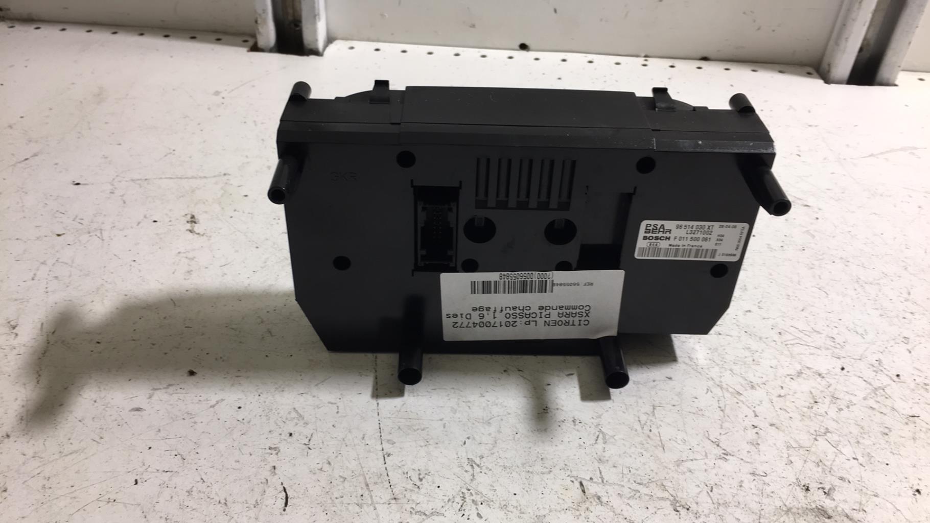 Commande chauffage CITROEN XSARA PICASSO Diesel - 1