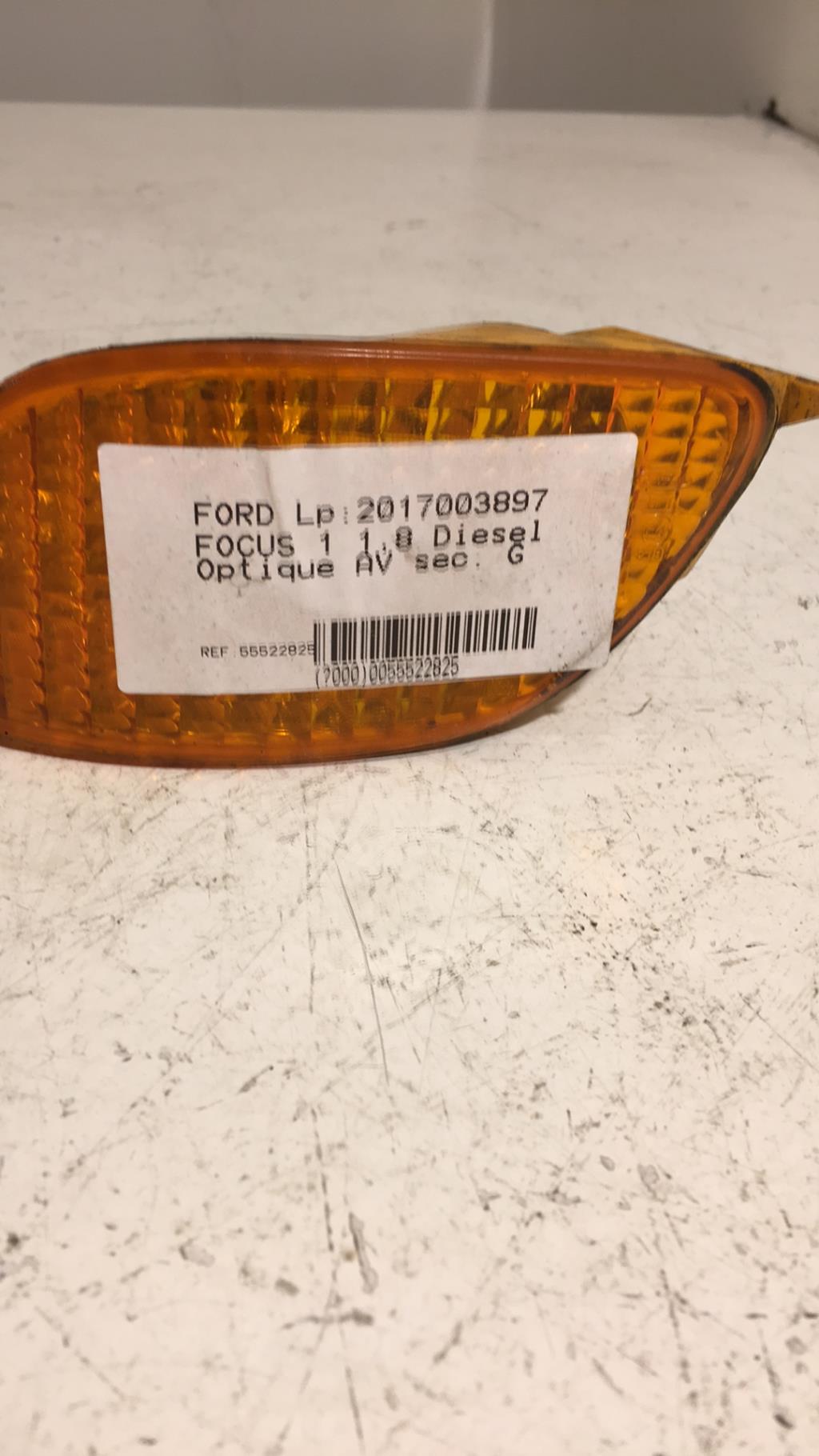 Optique avant secondaire gauche (feux)(clignotant) FORD FOCUS 1 Diesel - 1