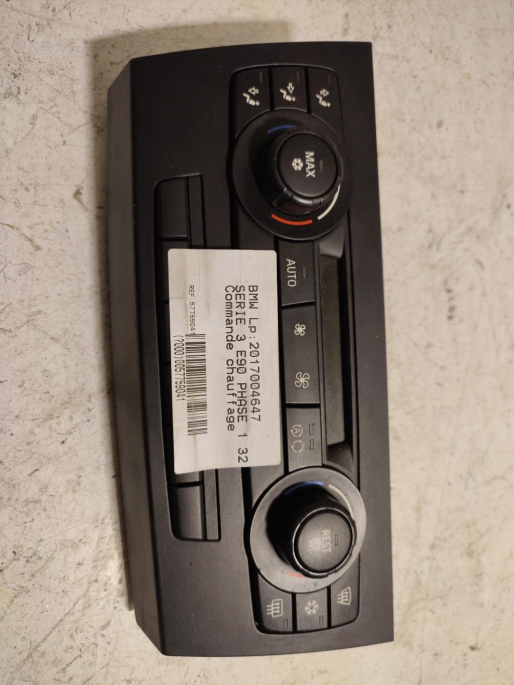 Commande chauffage BMW SERIE 3 E90 PHASE 1 Diesel - 1