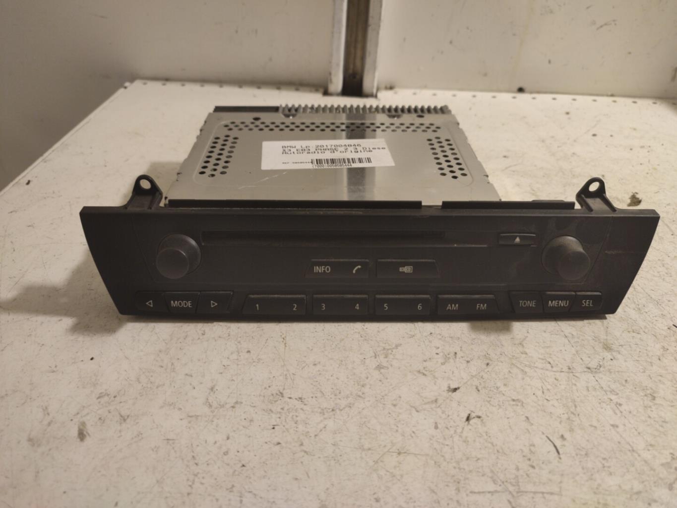 Autoradio d'origine BMW X3 E83 PHASE 2 Diesel - 1