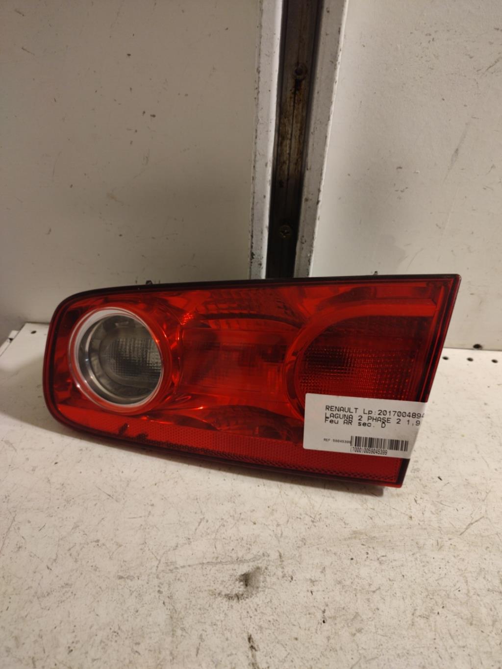 Feu arriere secondaire droit (feux) RENAULT LAGUNA 2 PHASE 2 Diesel - 1