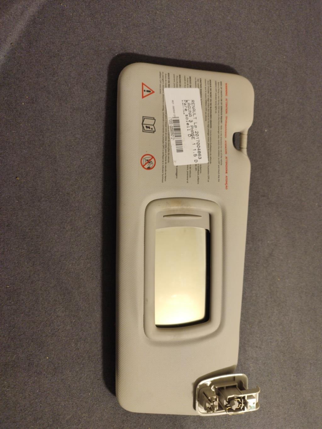 Pare soleil droit RENAULT LAGUNA 3 PHASE 1 Diesel - 1