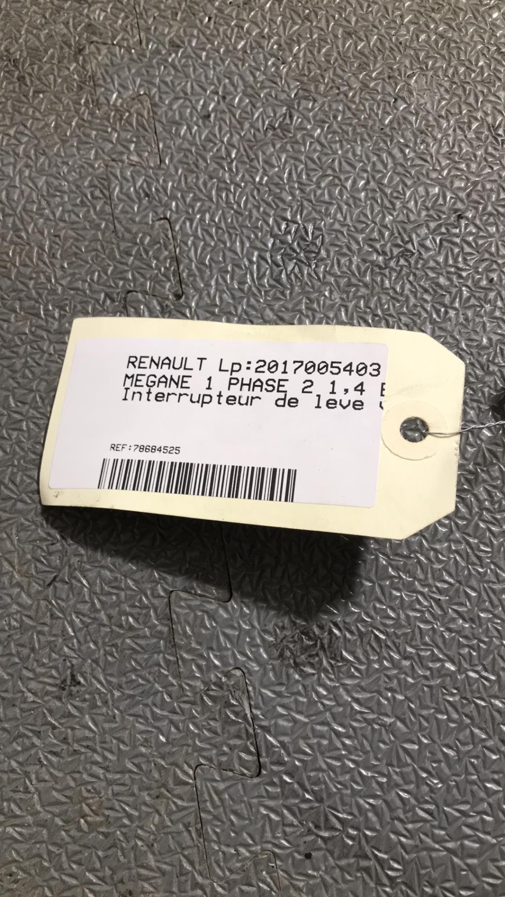 Interrupteur de leve vitre RENAULT MEGANE 1 PHASE 2 Essence - 1