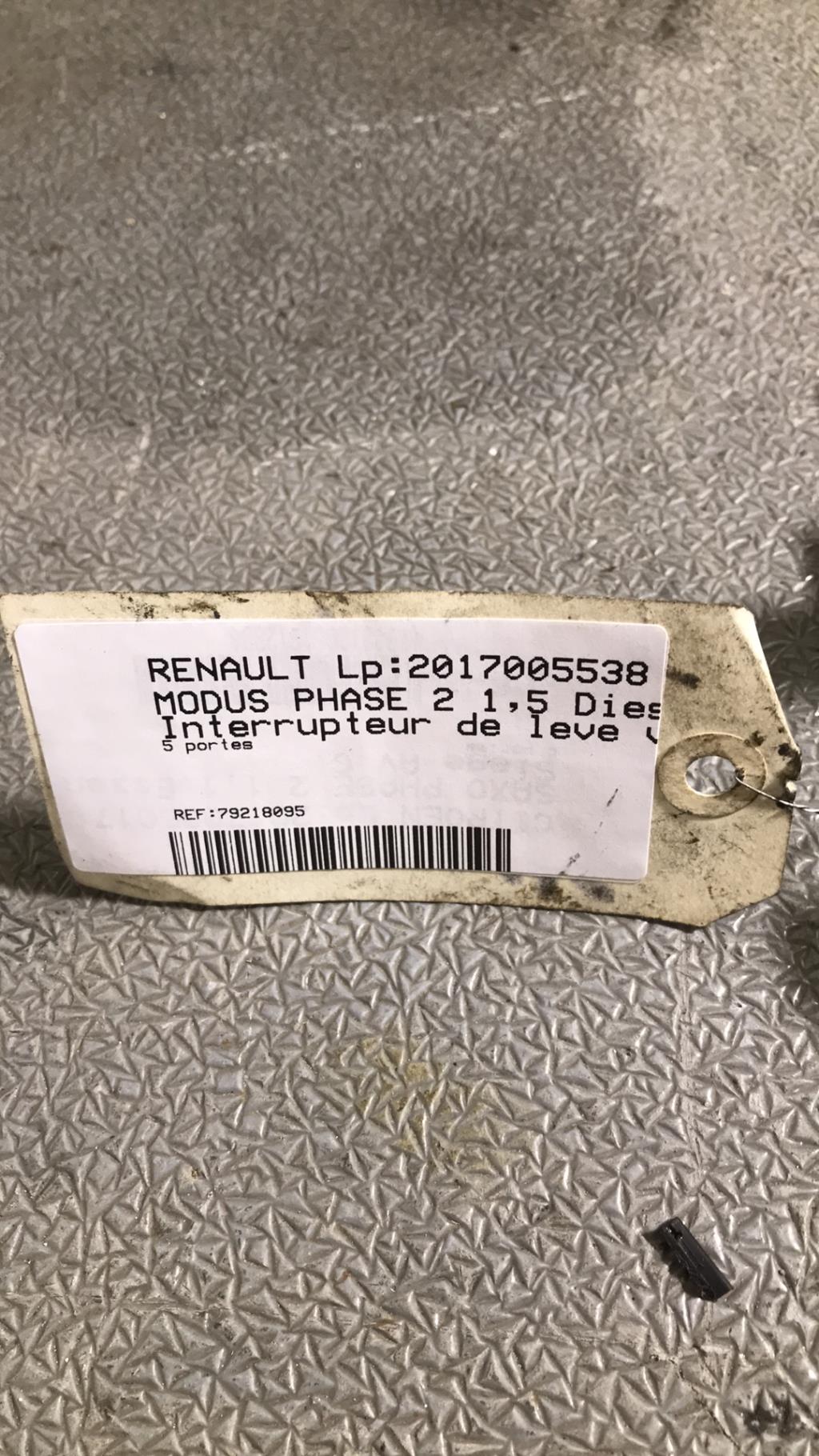 Interrupteur de leve vitre RENAULT MODUS PHASE 2 Diesel - 1