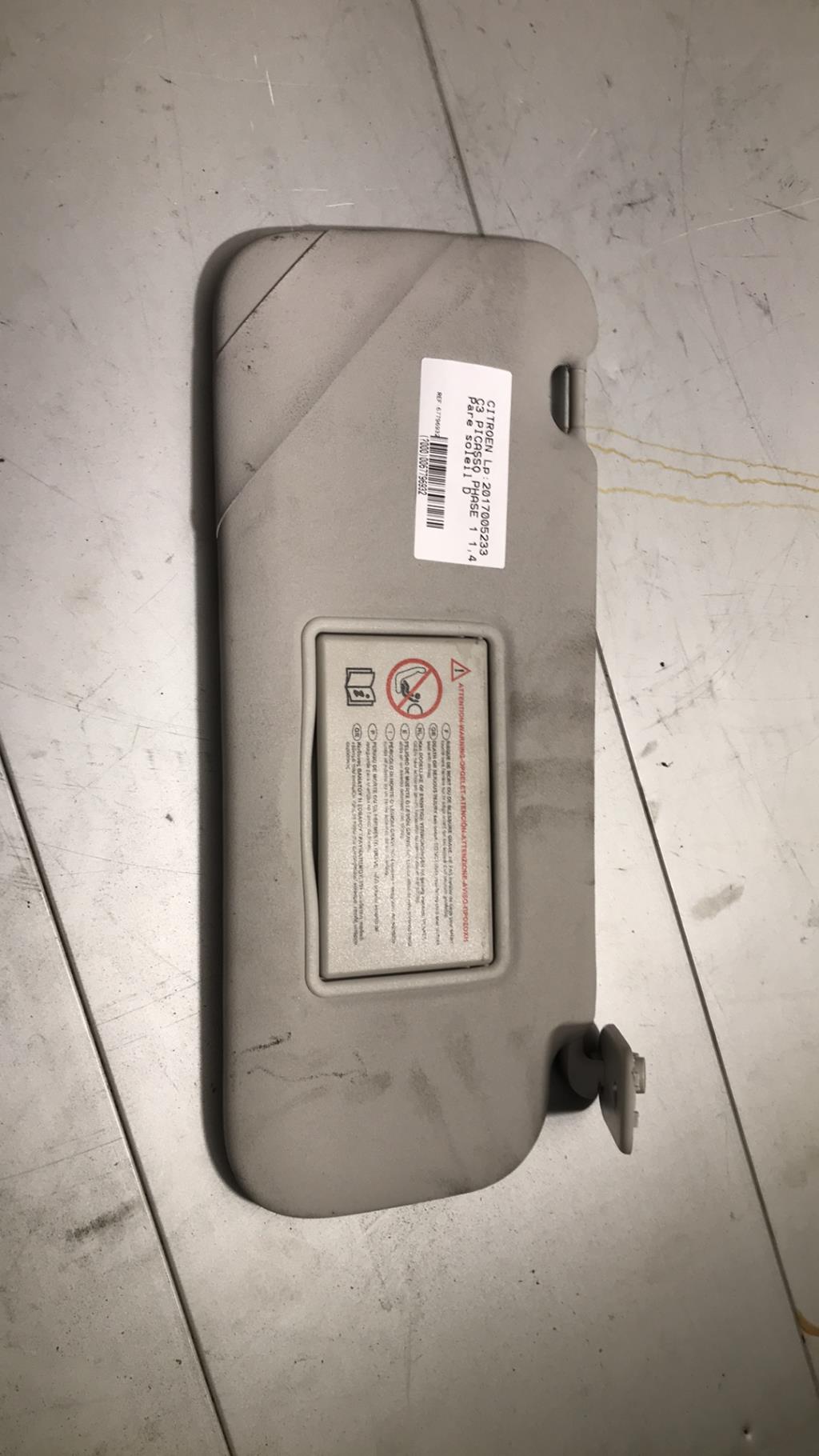 Pare soleil droit CITROEN C3 PICASSO PHASE 1 Essence - 1