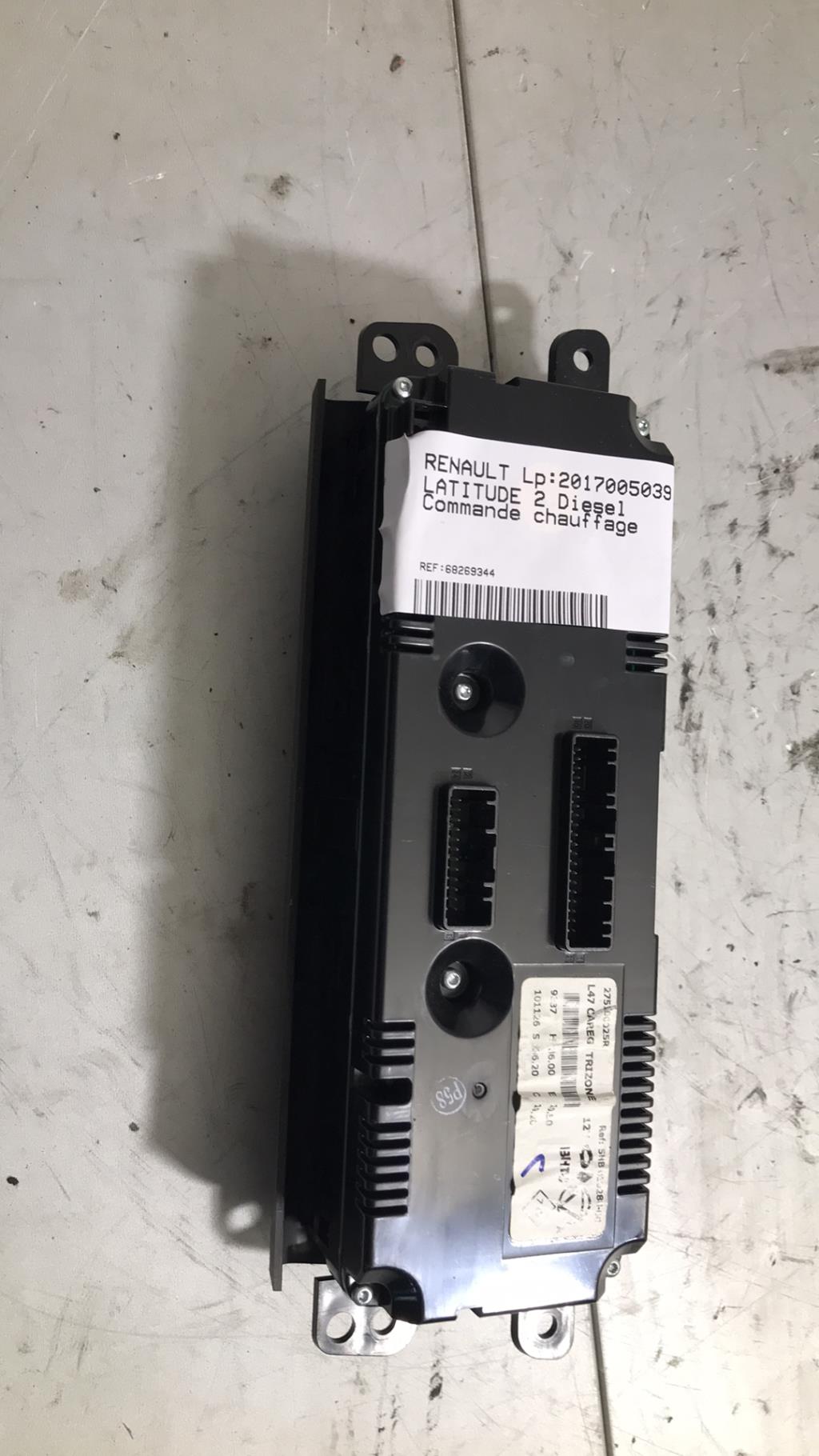 Commande chauffage RENAULT LATITUDE Diesel - 1