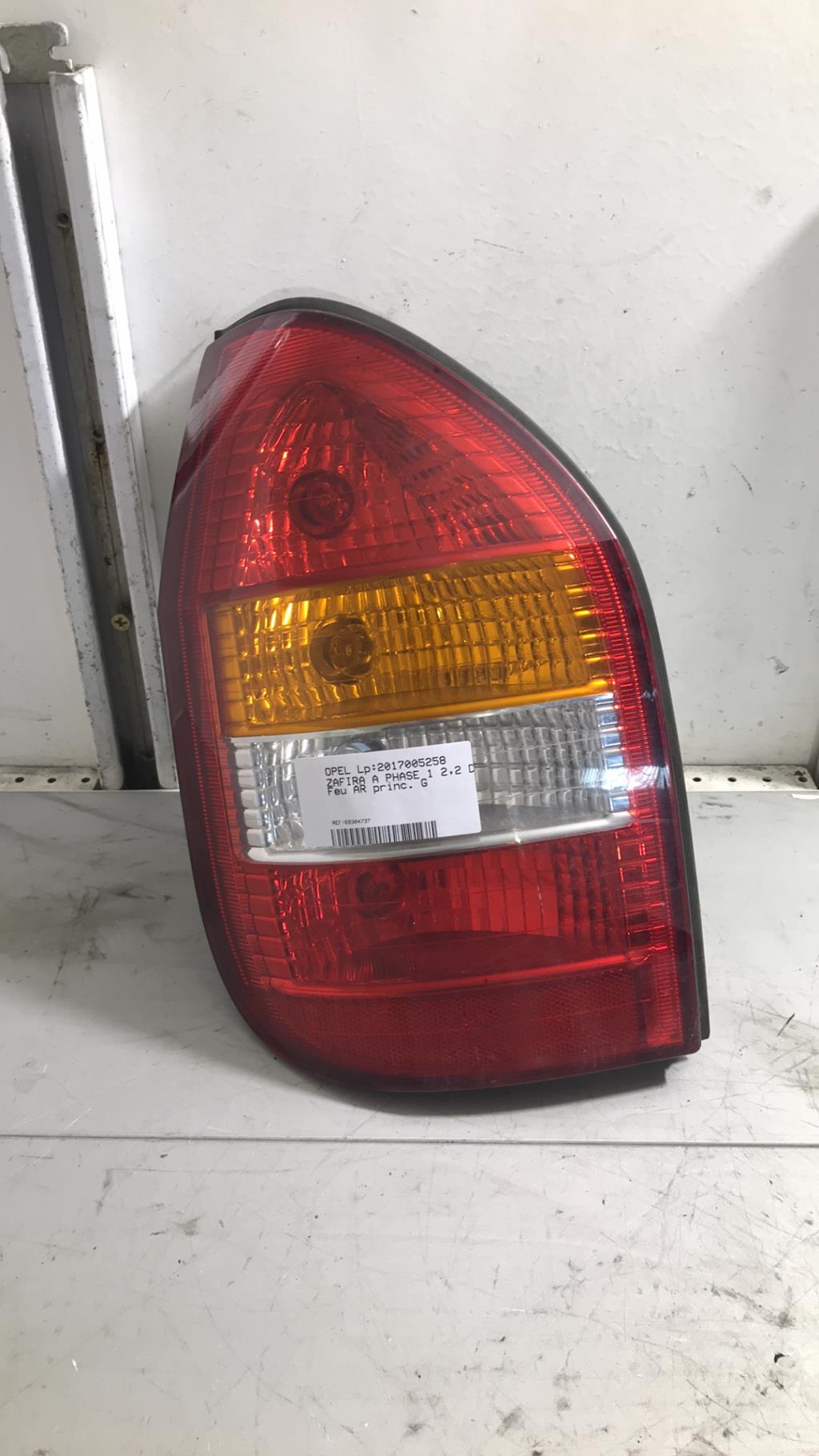 Feu arriere principal gauche (feux) OPEL ZAFIRA A PHASE 1 Diesel - 1