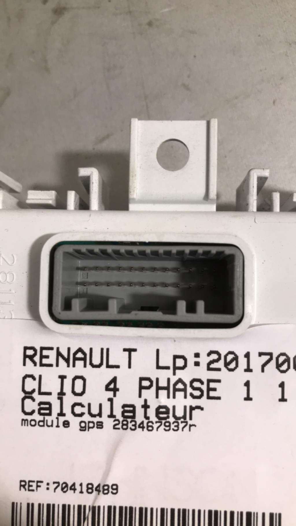 Calculateur RENAULT CLIO 4 PHASE 1 Diesel - 1