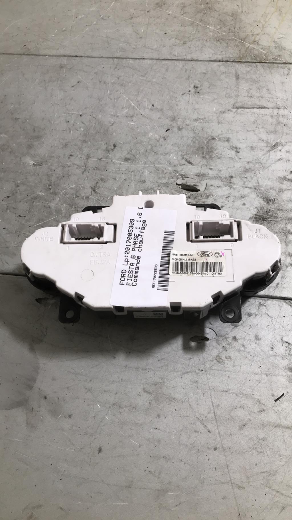 Commande chauffage FORD FIESTA 6 PHASE 1 Diesel - 1