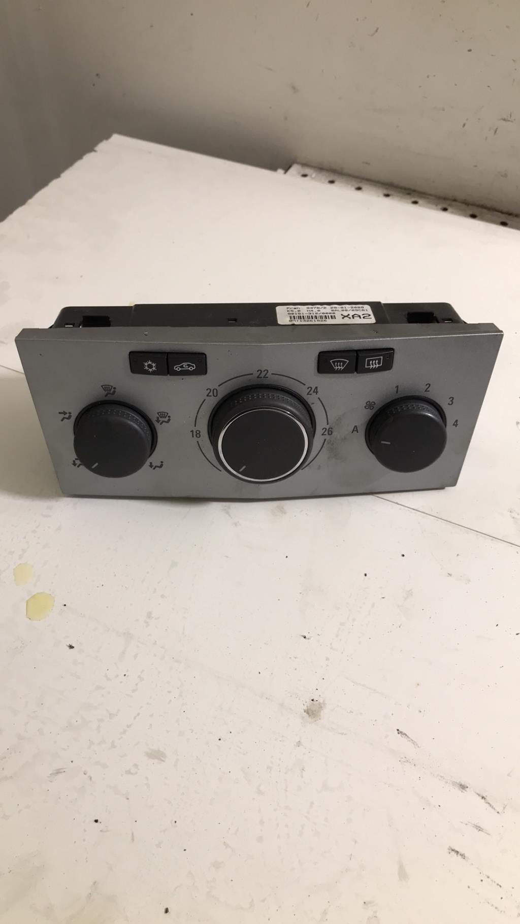 Commande chauffage OPEL ASTRA H PHASE 2 Diesel - 1