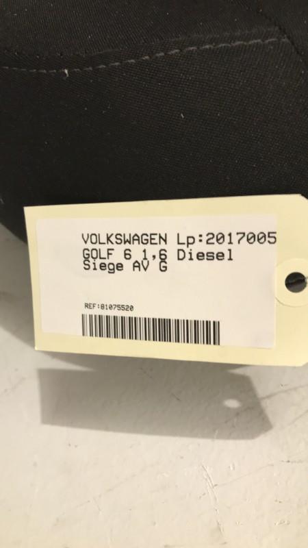 Siege avant gauche VOLKSWAGEN GOLF 6 Diesel - 1