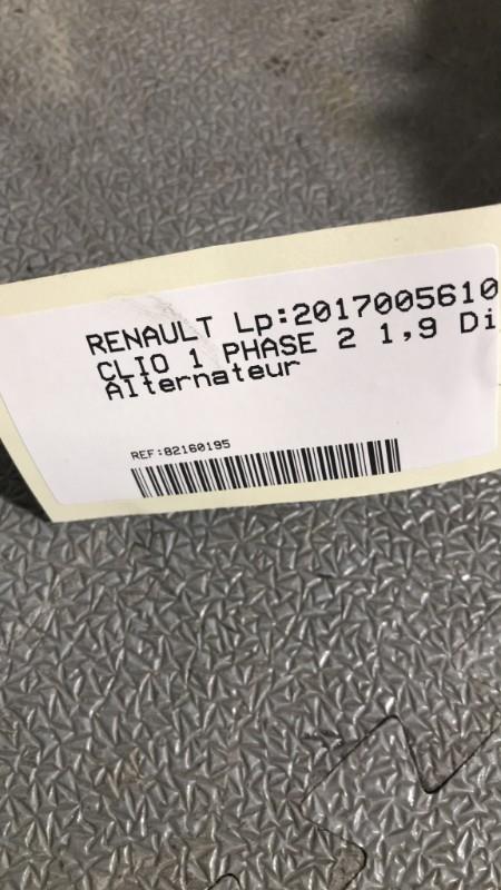 Alternateur RENAULT CLIO 1 PHASE 2 Diesel - 1