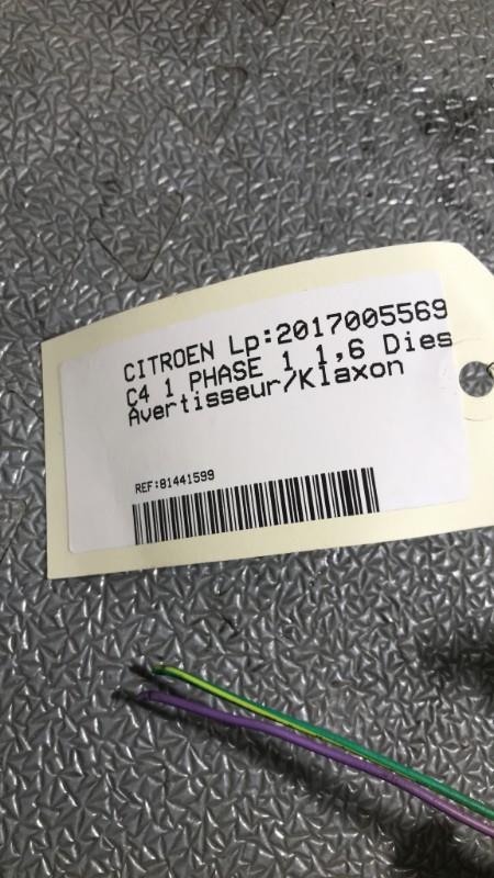 Avertisseur/Klaxon CITROEN C4 1 PHASE 1 Diesel - 1