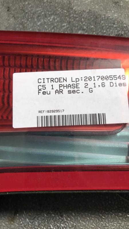 Feu arriere secondaire gauche (feux) CITROEN C5 1 PHASE 2 Diesel - 1