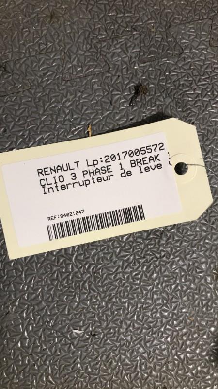 Interrupteur de leve vitre RENAULT CLIO 3 PHASE 1 BREAK Diesel - 1