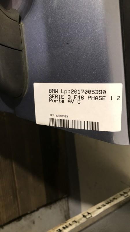 Porte avant gauche BMW SERIE 3 E46 PHASE 1 Diesel - 1