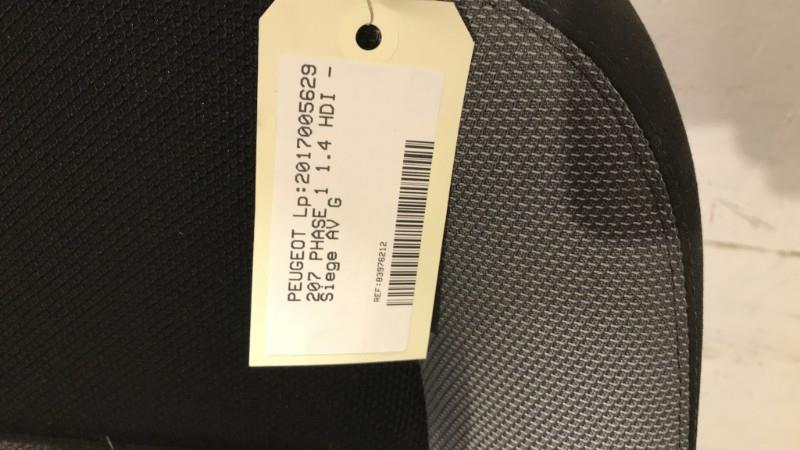 Siege avant gauche PEUGEOT 207 PHASE 1 Diesel - 1