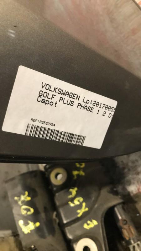 Capot VOLKSWAGEN GOLF PLUS PHASE 1 Diesel - 1