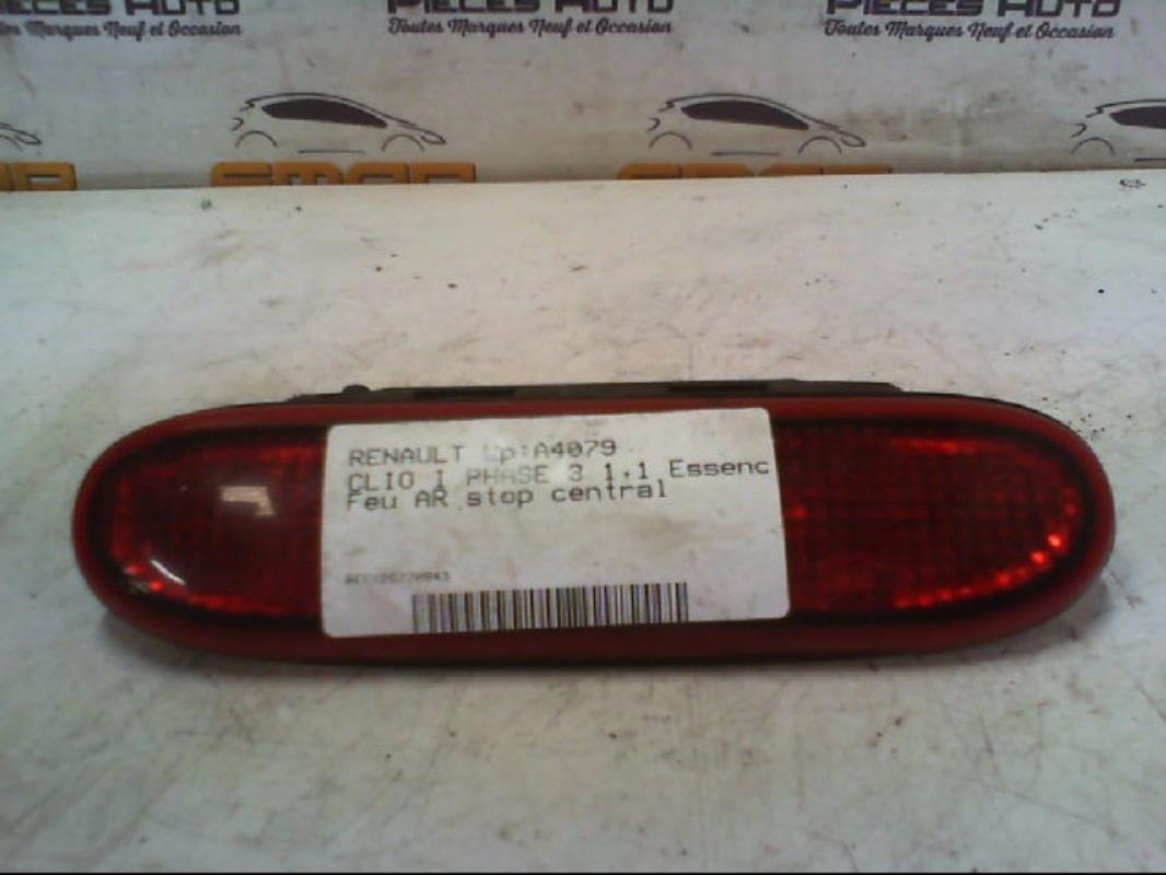 Feu arriere stop central RENAULT CLIO 1 PHASE 3 Essence - 1