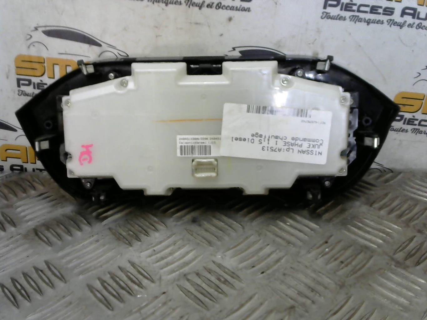 Commande chauffage NISSAN JUKE 1 PHASE 1 Diesel - 1