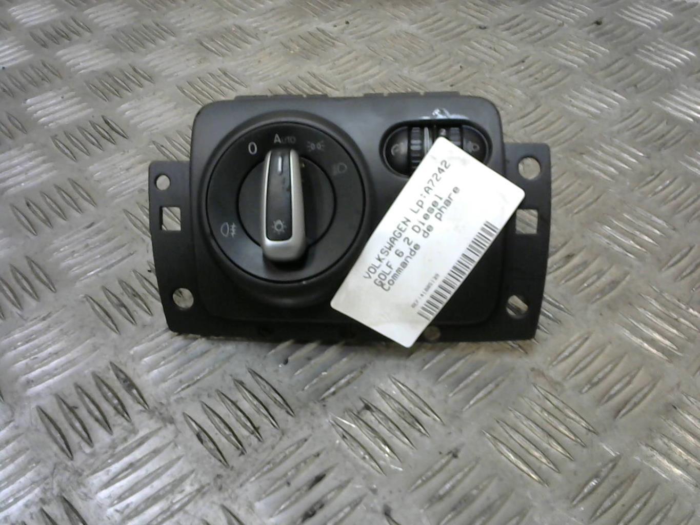 Commande de phare VOLKSWAGEN GOLF 6 Diesel - 1