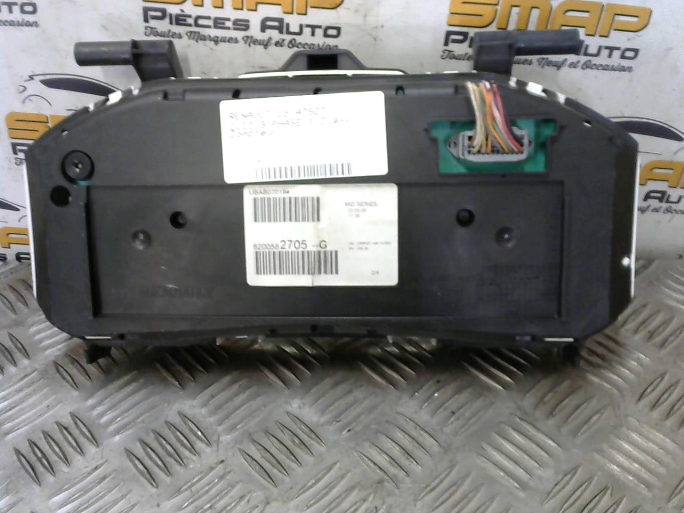 Compteur RENAULT CLIO 3 PHASE 1 Diesel - 1