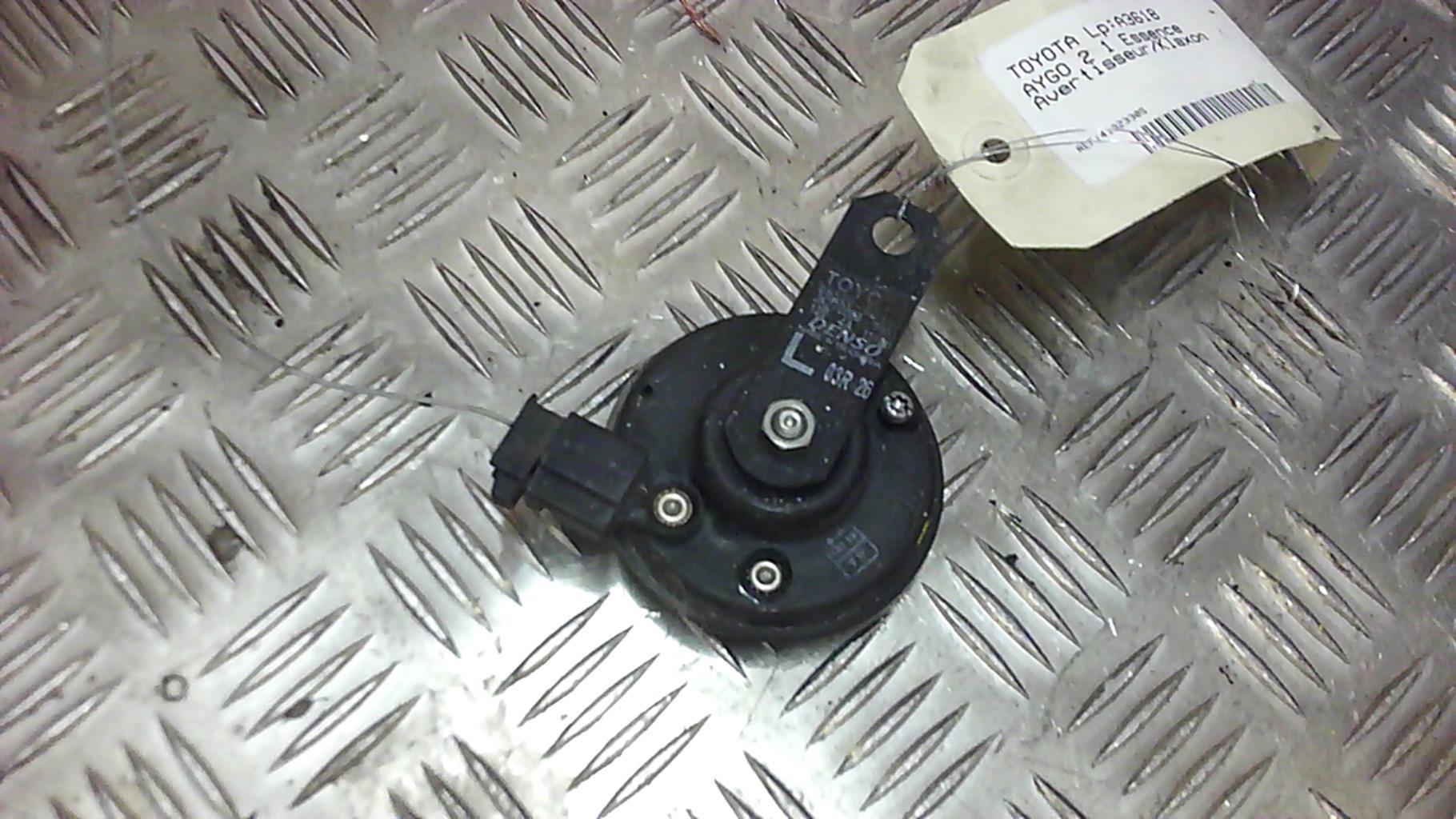 Tromba/Clacson TOYOTA AYGO 2 PHASE 1 Gasolina - 1