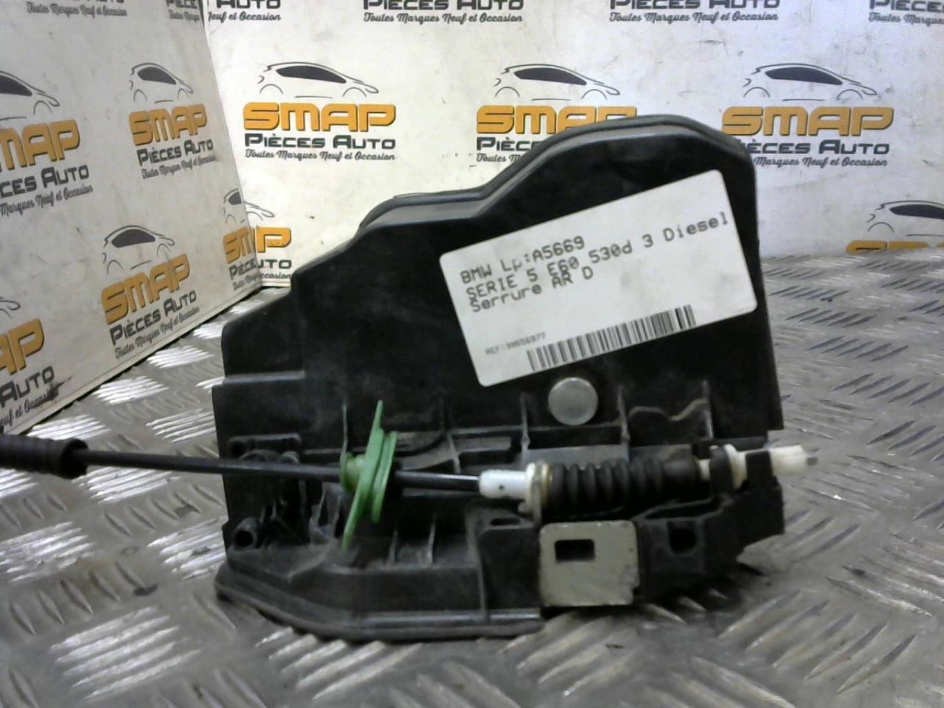 Serratura posteriore destra BMW SERIE 5 E60 PHASE 2 Diésel - 1