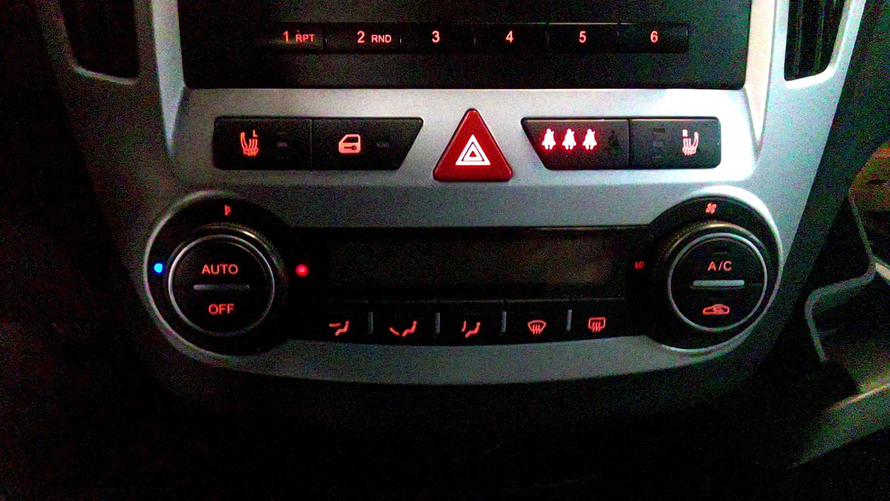 Comandi riscaldamento KIA CEE-D 1 SPORT WAGON PHASE 1 BREAK Diésel - 1