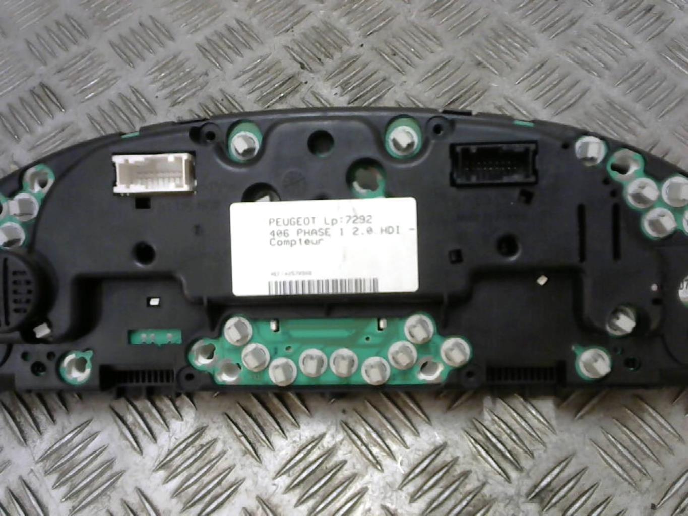 Compteur PEUGEOT 406 PHASE 1 Diesel - 1