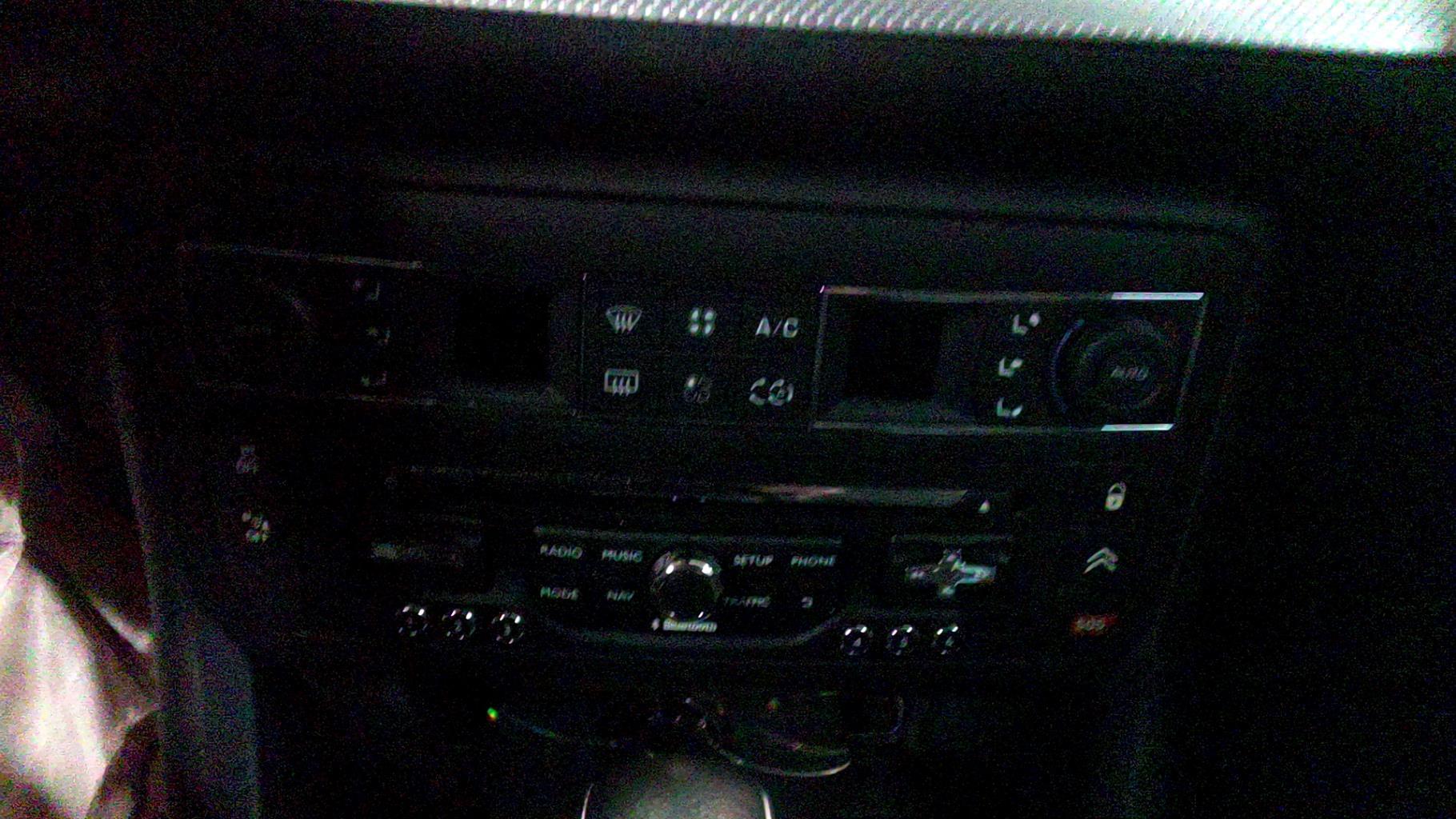 Commande chauffage CITROEN C5 2 Diesel - 1
