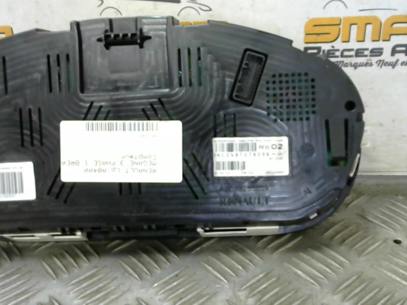 Tachimetro RENAULT MEGANE 3 PHASE 1 BREAK Diésel - 1