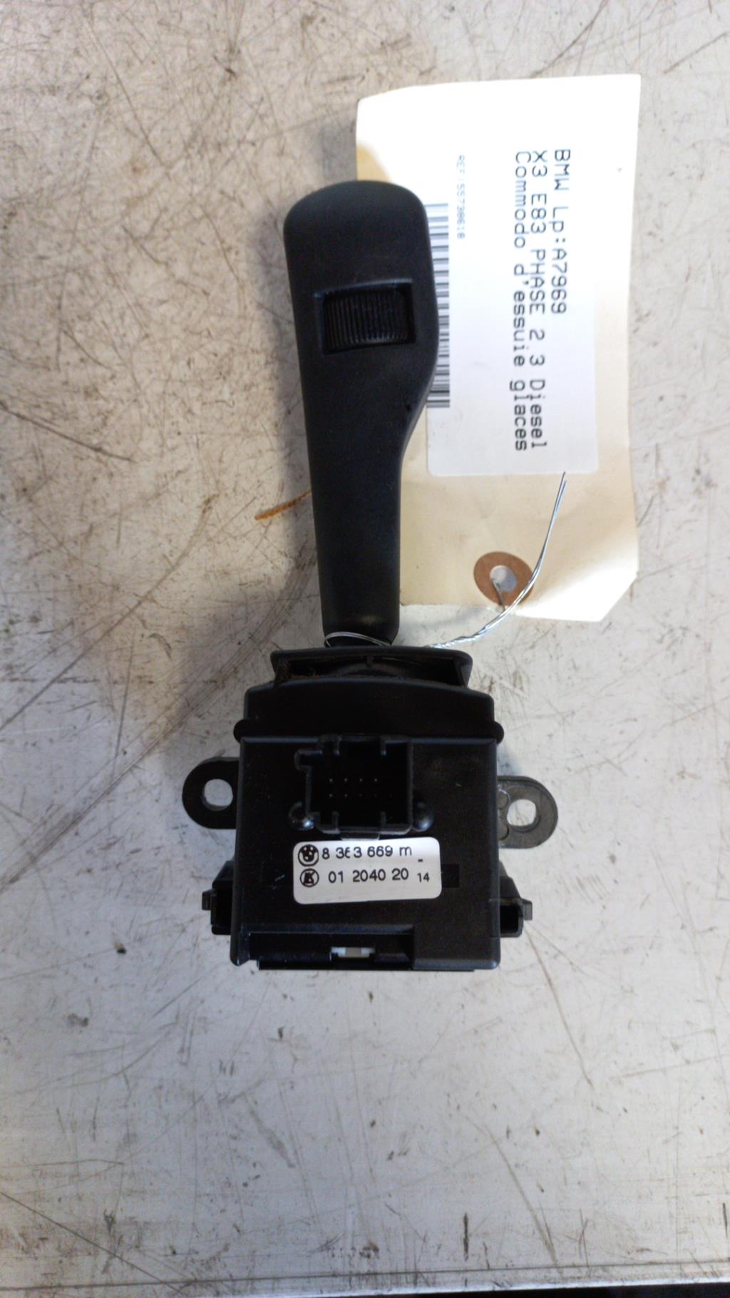 Commodo d'essuie glaces BMW X3 E83 PHASE 2 Diesel - 1