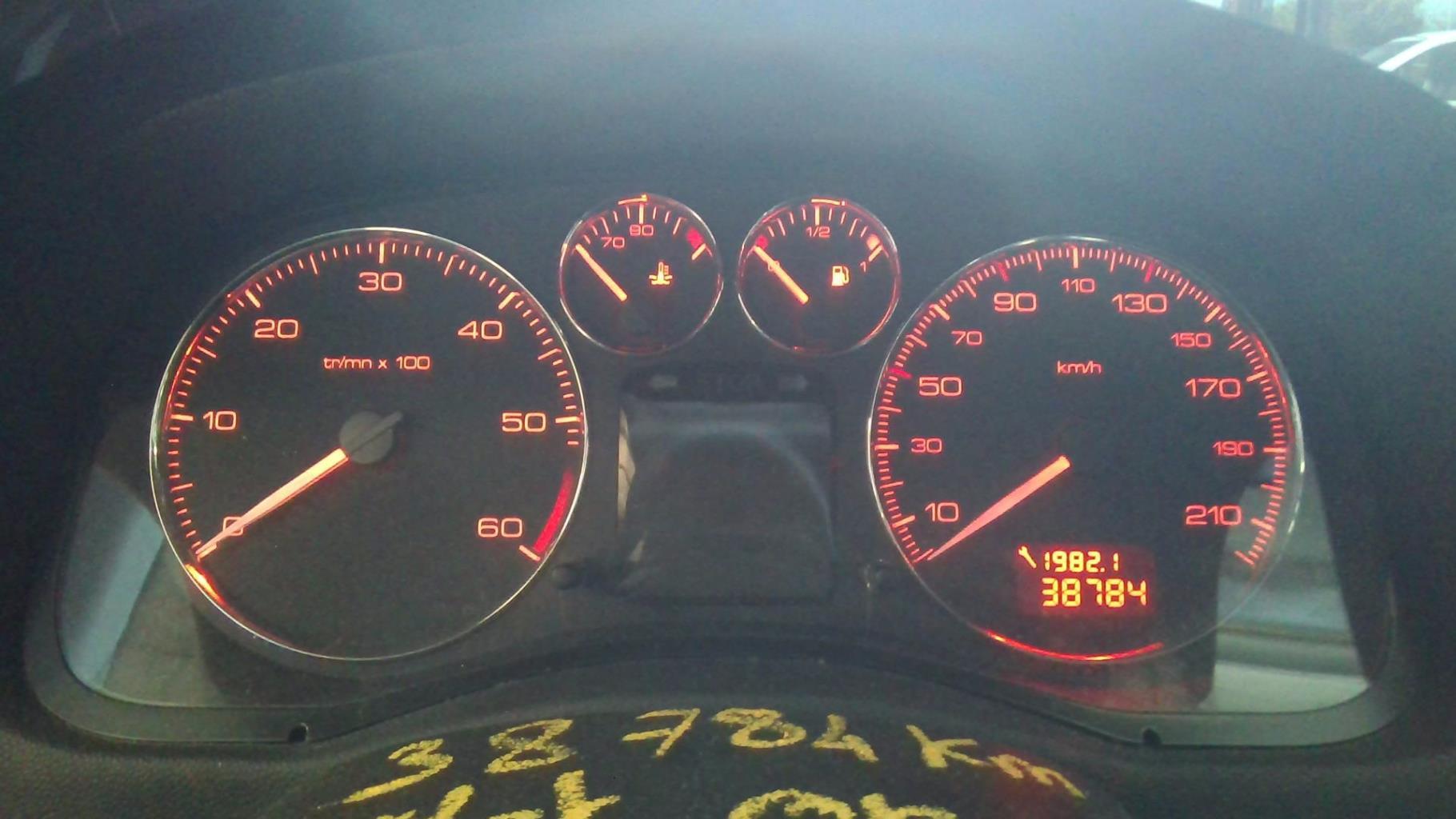 Tachimetro PEUGEOT 307 PHASE 1 Diésel - 1