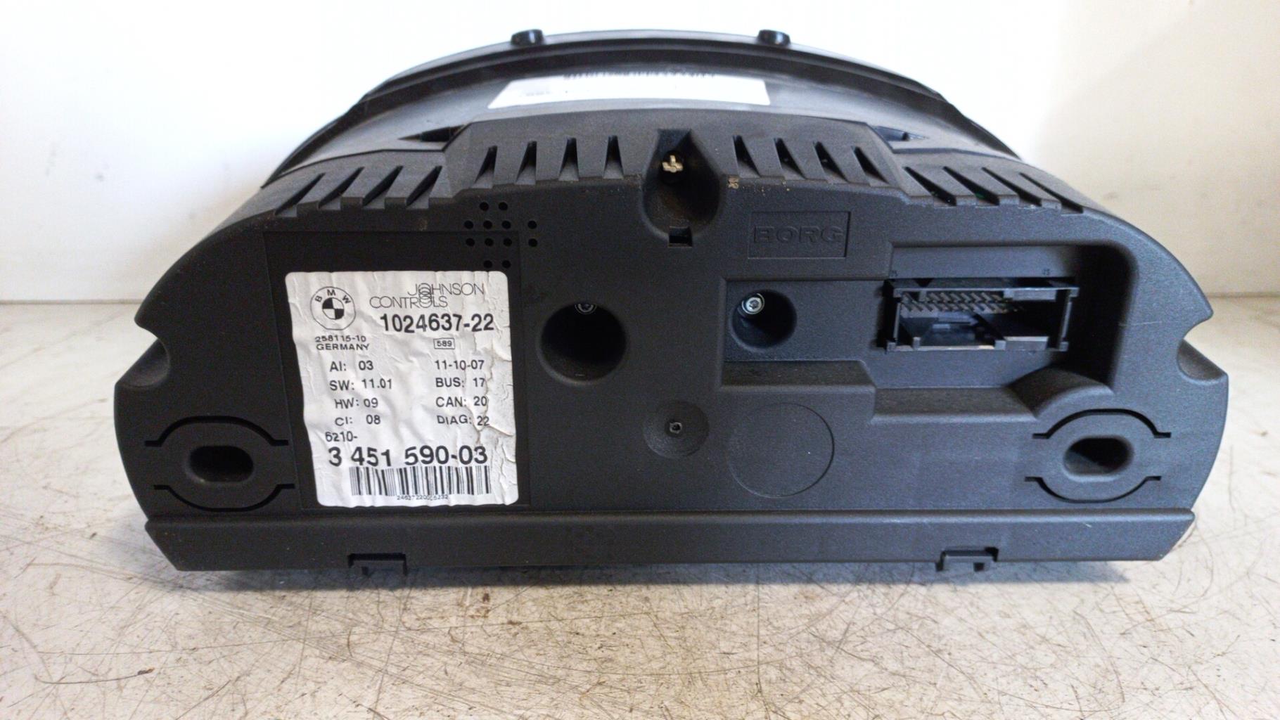Compteur BMW X3 E83 PHASE 2 Diesel - 1