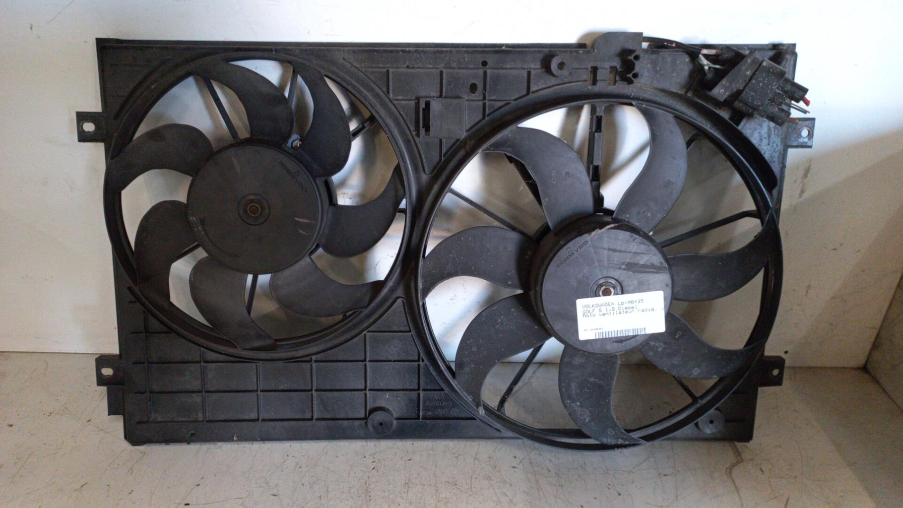 Motoventilatore radiatore VOLKSWAGEN GOLF 5 Diésel - 1