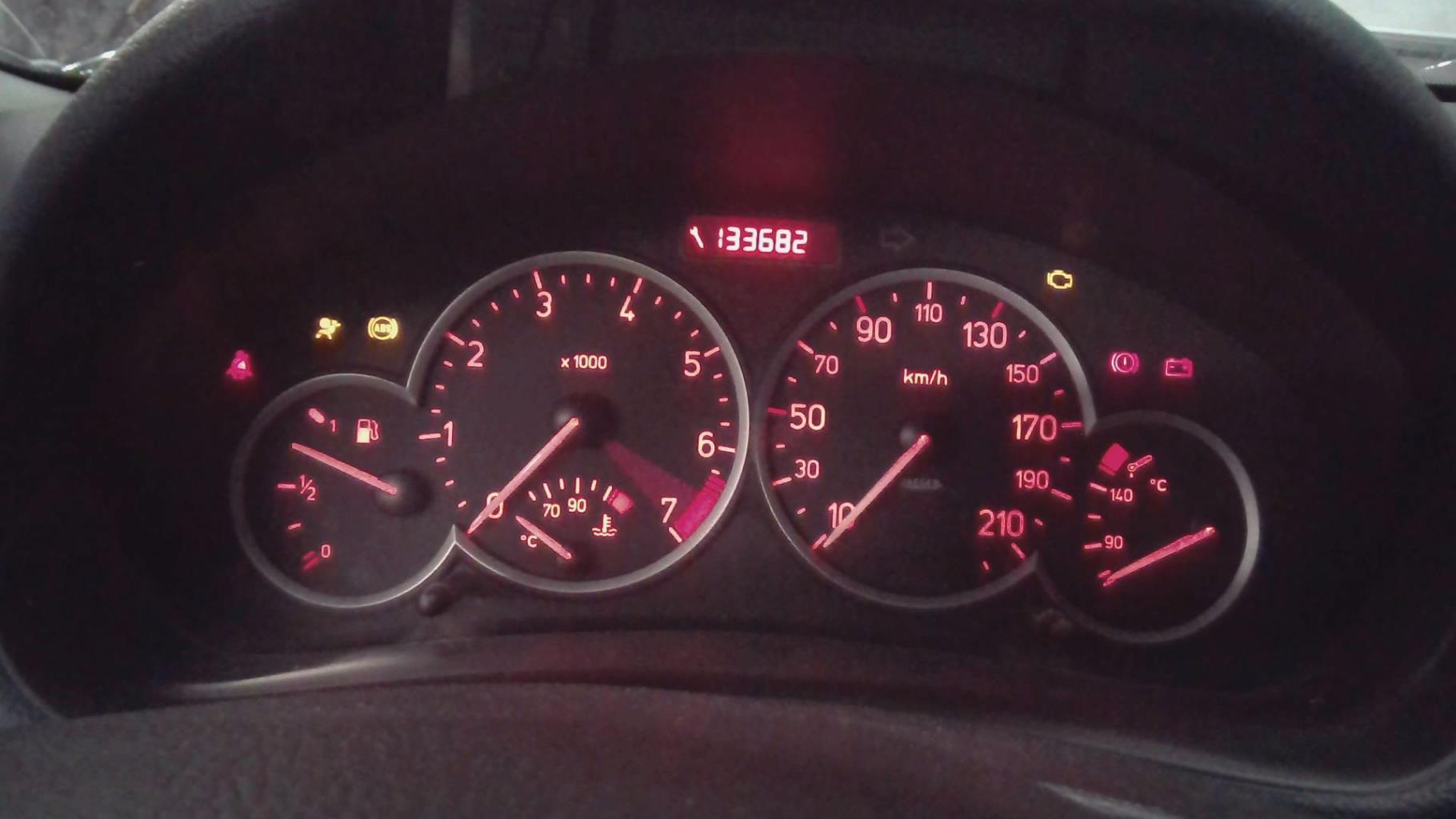 Compteur PEUGEOT 206 PHASE 2 Essence - 1