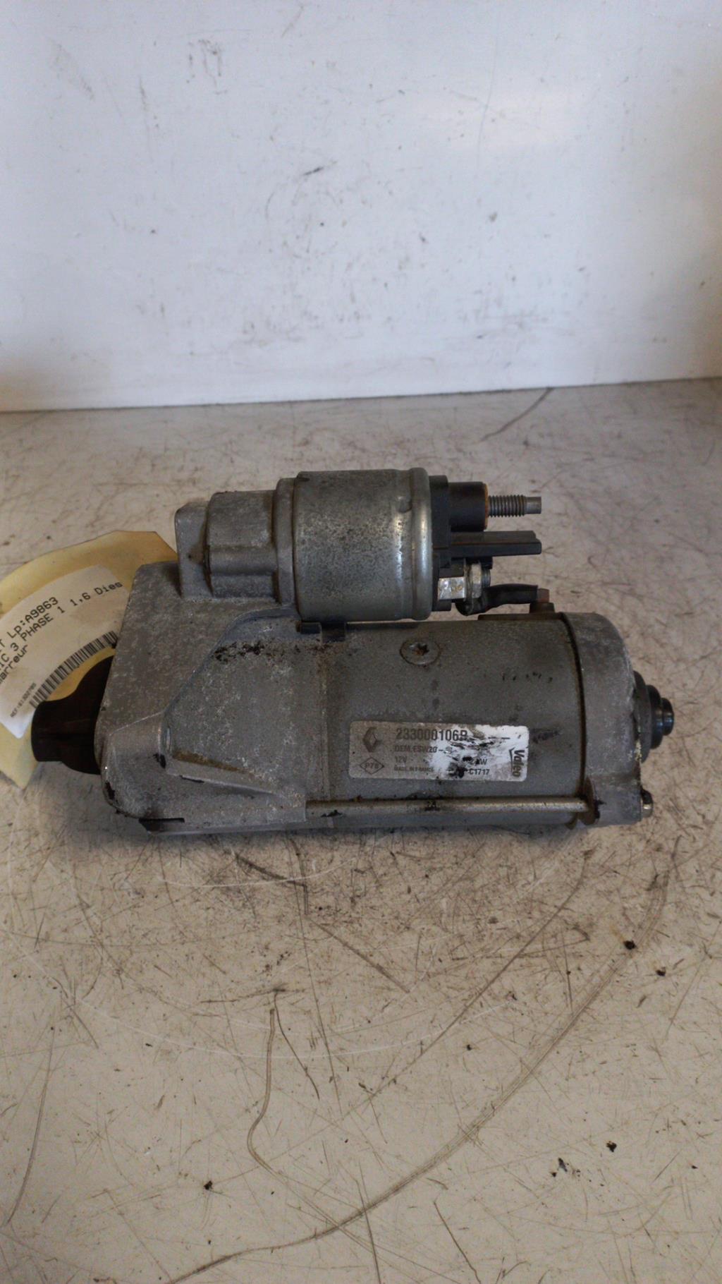 Motorino avviamento RENAULT SCENIC 3 PHASE 1 Diésel - 1