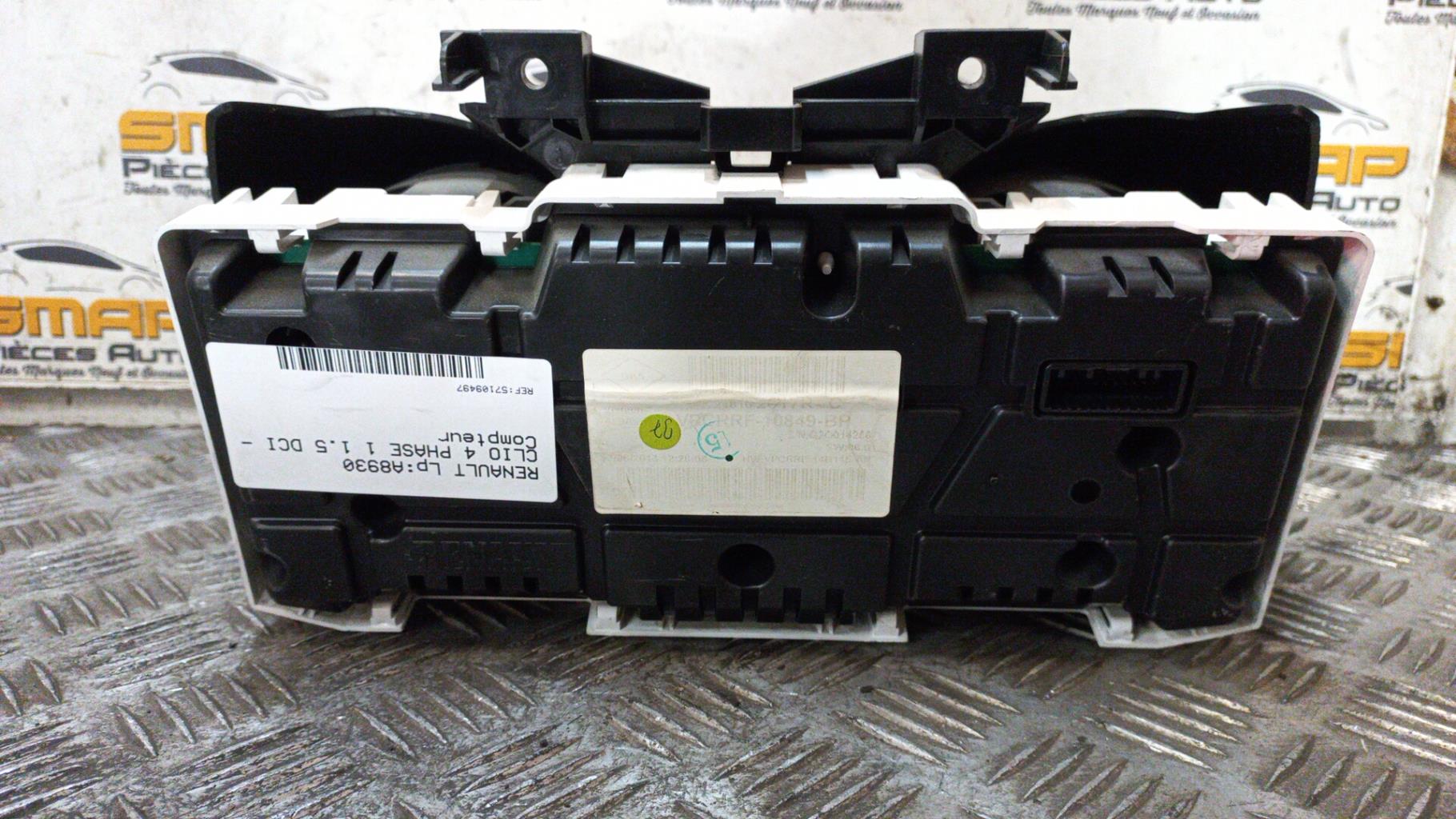 Compteur RENAULT CLIO 4 PHASE 1 Diesel - 1